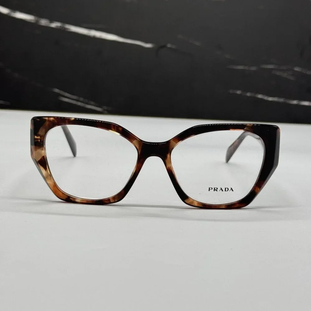 NEW PRADA PR18WV 07R1O1 EYEGLASSES PR 18WV 07R1O1 HAVANA WOMEN EYEWEAR VPR 18W